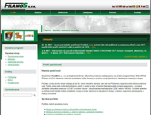 Tablet Screenshot of filamos.sk