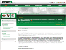 Tablet Screenshot of filamos.es