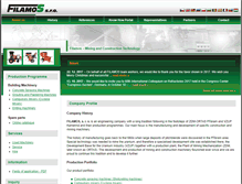 Tablet Screenshot of filamos.com